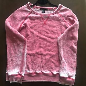 Crewneck - Red faded vintage style soft sweater